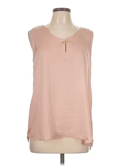 Pre-owned Harve Benard Sleeveless Blouse In Pink