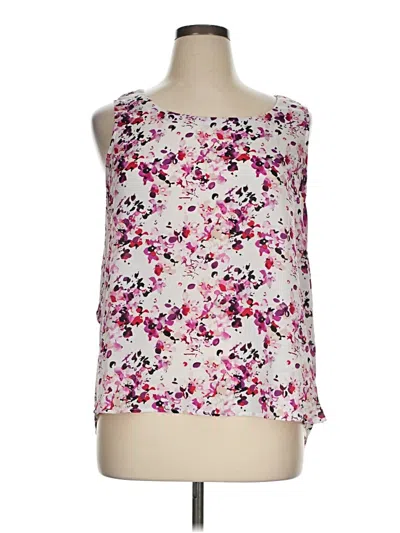 Pre-owned Harve Benard Sleeveless Blouse In Pink