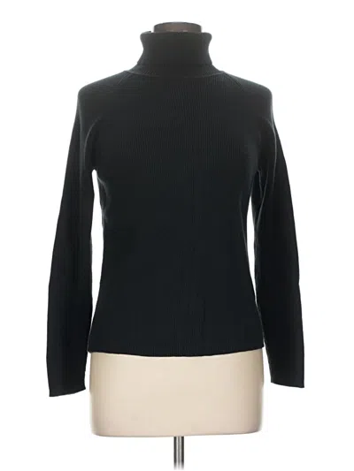 Pre-owned Harve Benard Turtleneck Sweater In Black