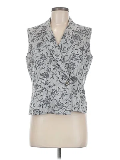 Pre-owned Harve Benard Vest In Gray
