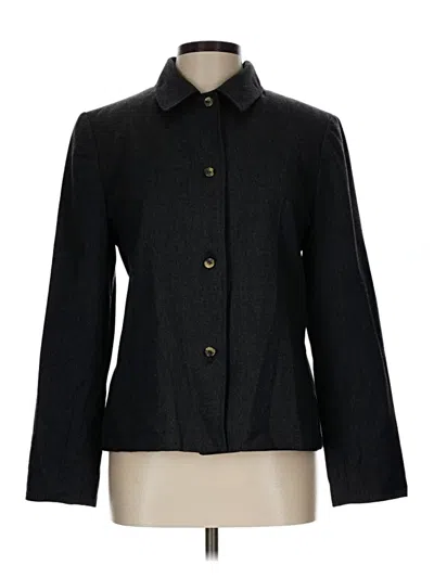 Pre-owned Harve Benard Wool Blazer Jacket In Black