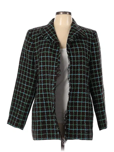 Pre-owned Harve Benard Wool Blazer Jacket In Green