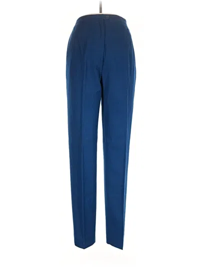 Pre-owned Harve Benard Wool Pants In Blue