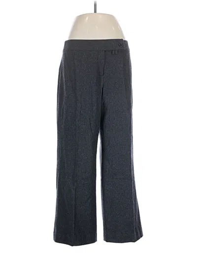 Pre-owned Harve Benard Wool Pants In Gray