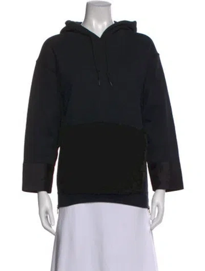 Pre-owned Harvey Faircloth Crew Neck Long Sleeve Hoodie In Black