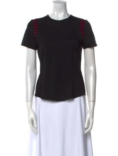 Pre-owned Harvey Faircloth Crew Neck Short Sleeve T-shirt In Black