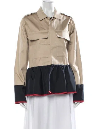 Pre-owned Harvey Faircloth Jacket In Neutrals