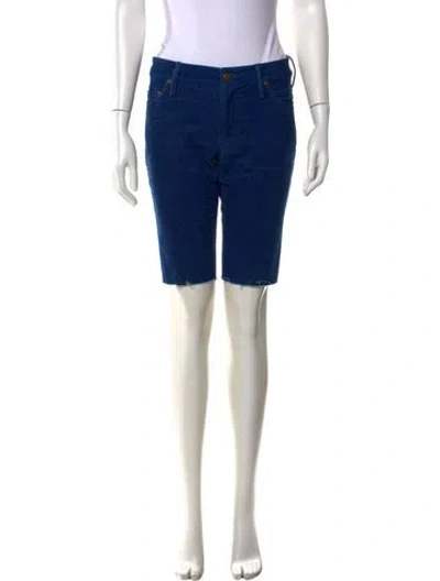 Pre-owned Harvey Faircloth Knee-length Shorts In Blue