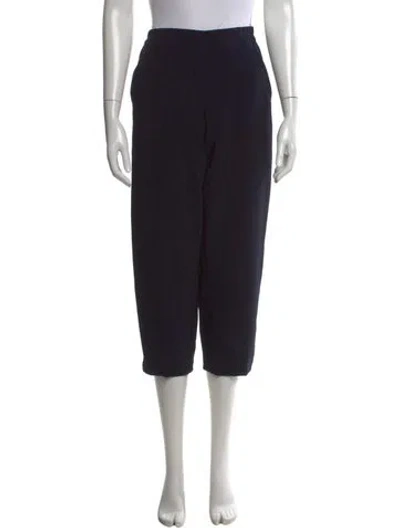 Pre-owned Harvey Faircloth Straight Leg Pants In Black