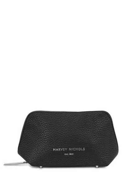 Harvey Nichols Small Black Cosmetics Case In White