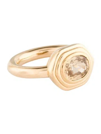 Pre-owned Harwell Godfrey 14k 3.65ctw Zircon Cocktail Ring In Multi