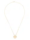 Harwell Godfrey 18kt Yellow Gold Crux Mini Diamond Pendant Necklace In Gold