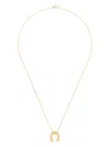 Harwell Godfrey 18k Yellow Gold Horseshoe Diamond Hoop Earrings In Gold