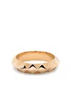 Harwell Godfrey 18k Yellow Gold Knife Edge Band Ring In Gold