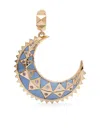 HARWELL GODFREY 18K YELLOW GOLD MINI MOON PENDANT