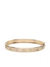 HARWELL GODFREY 18K YELLOW GOLD STARDUST DIAMOND BANGLE BRACELET