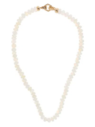 Harwell Godfrey 18kt Gelbgoldhalskette Mit Opal In White