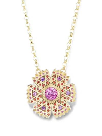 Harwell Godfrey Multi-stone Necklace In Gold