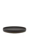 Hasami Porcelain 185 Plate (18,5 Cm) In Black