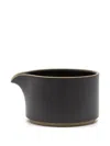 Hasami Porcelain Curved Creamer Bowl (55cm) In Black