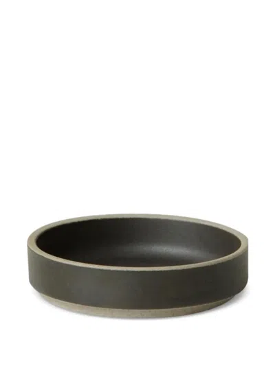 Hasami Porcelain Round Plate In Black