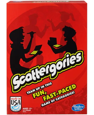 Hasbro Gaming Scattergories In No Color