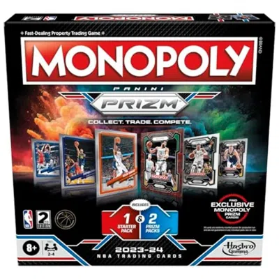 Hasbro Monopoly Prizm Nba Edition 2.0 Game Board