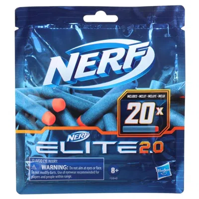 Hasbro Nerf-elite 2.0 Refill Toys - 20 Count - Pack Of 8