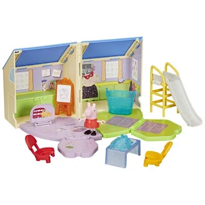 Hasbro Peppa Pig Pop-open Playground Playset In Multi