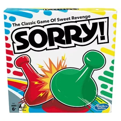 Hasbro Sorry! Board Game In Multi