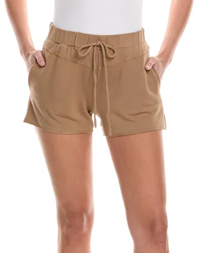 Hashttag Brushed Short In Brown