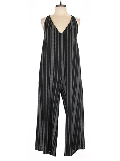 Pre-owned Hashttag Intrend Jumpsuit In Black