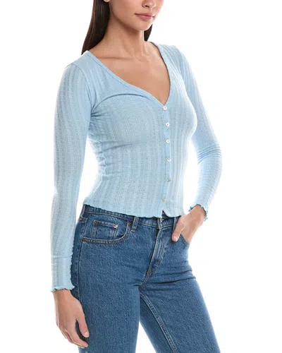 Hashttag Merrow Cardigan In Blue