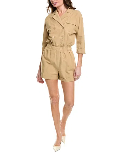 Hashttag Romper In Brown