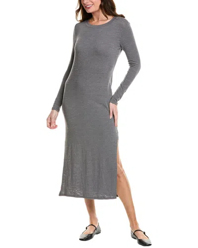 Hashttag T-shirt Dress In Grey