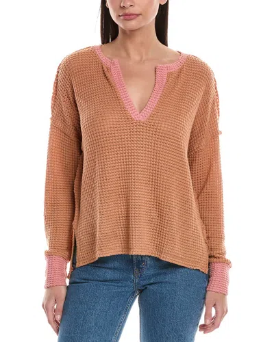 HASHTTAG HASHTTAG TEXTURED KNIT TOP