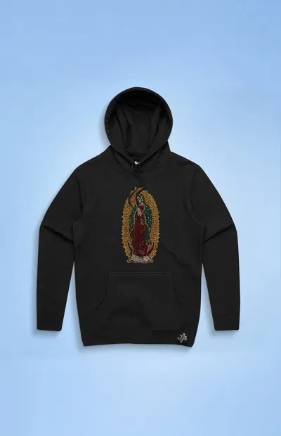 Hastamuerte Men's Vm Rhinestone Hoodie In Black