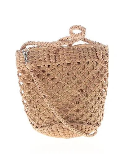 Pre-owned Hat Attack Bucket Bag In Gold