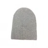 Hat Attack Cashmere Cuff Slouchy Beanie In Grey In Gray