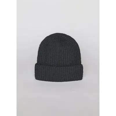 Hat Attack Cashmere Rib Beanie In Blue