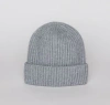 Hat Attack Cashmere Rib Beanie In Light Grey
