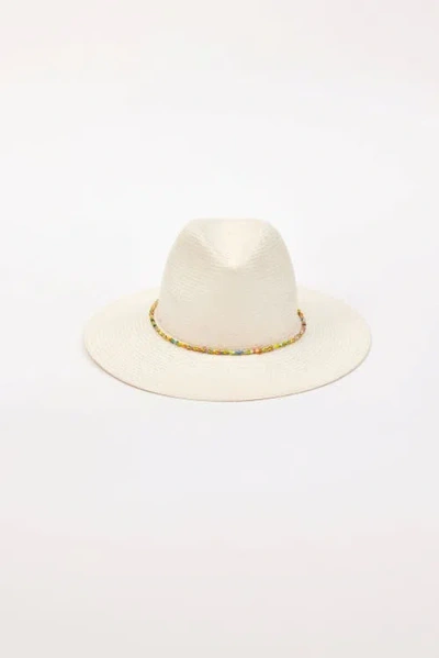 Hat Attack Charlotte Traveler In White
