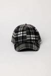 Hat Attack Check Cap In Brown