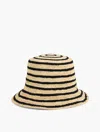 Hat Attack Chic Crochet Bucket In Natural