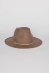 Hat Attack Classic Amelia Hat In Taupe In Grey