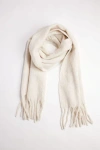 Hat Attack Cozy Solid Scarf In White
