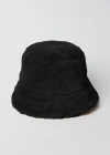 Hat Attack Faux Fur Bucket Hat In Black