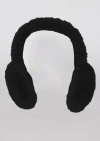 Hat Attack Faux Fur Earmuff In Black