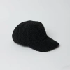 Hat Attack Fleecey Cap In Black