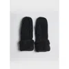 Hat Attack Flurry Lined Mitten In Black